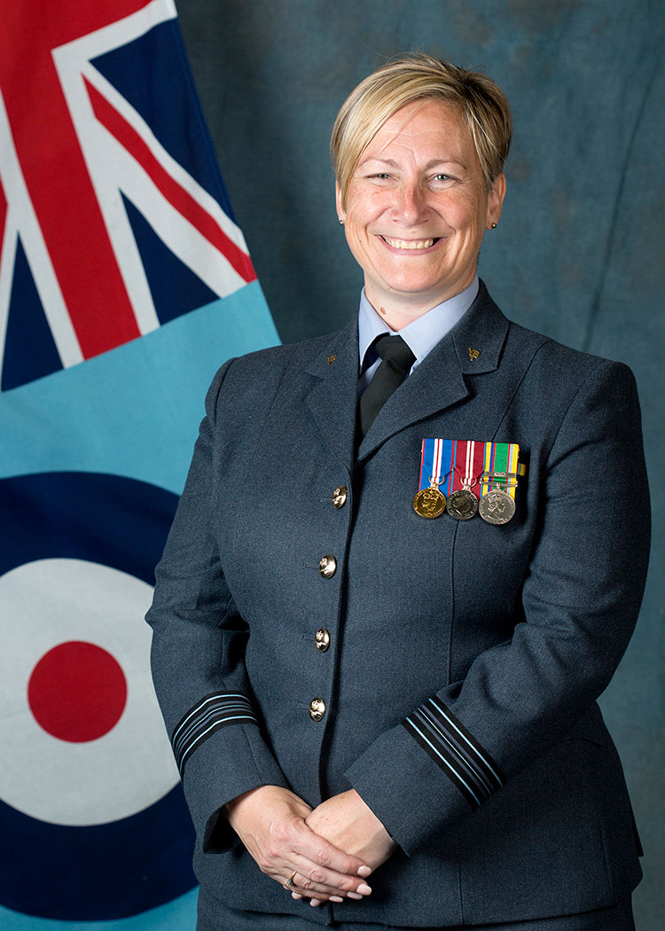Squadron Leader Julie Rayson-Flynn