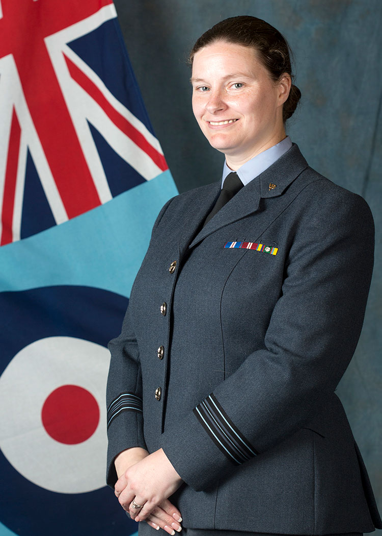 Squadron Leader Linda Wapplington-Richards