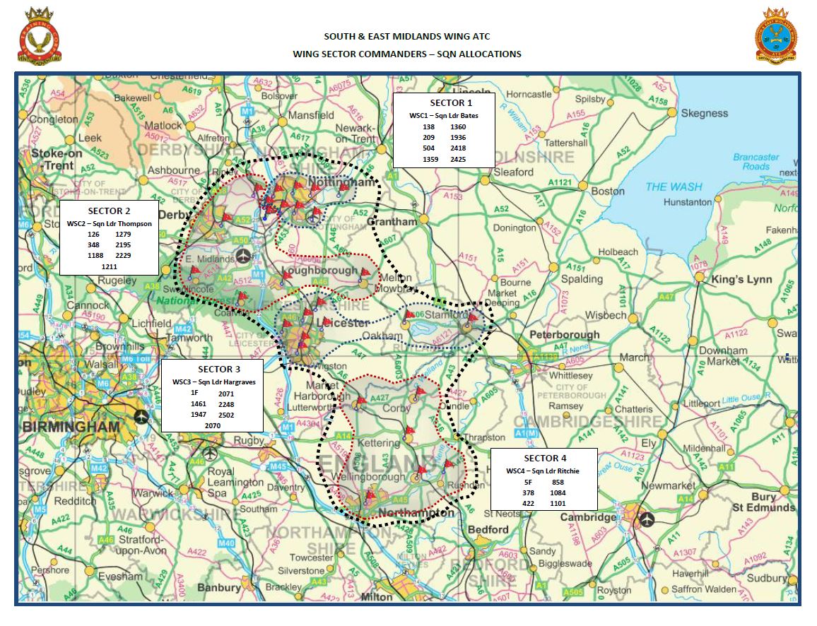 Wing Sector Map